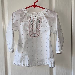 C23 Carters white dress